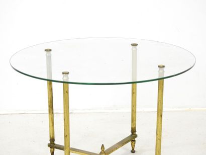 Maison CHARLES (in the style): Brass coffee...