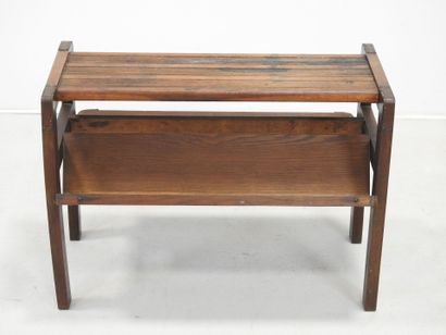 Jacques ADNET (1909-1984): Magazine table...
