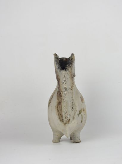 François MARECHAL (né en 1945) : Vase lenticulaire...