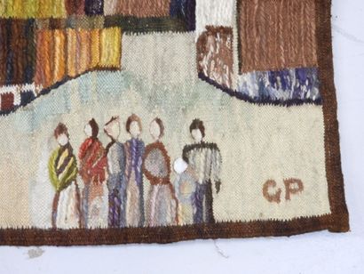 Piotr GRABOWSKI (1933) (Pologne): Tapisserie...
