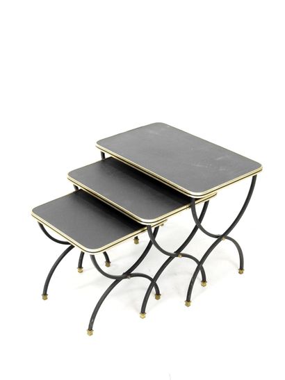 Jacques ADNET (in the style): Three nesting...