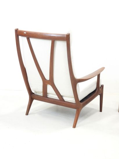 Edvard VALENTISEN (20th): Pair of comfortable...