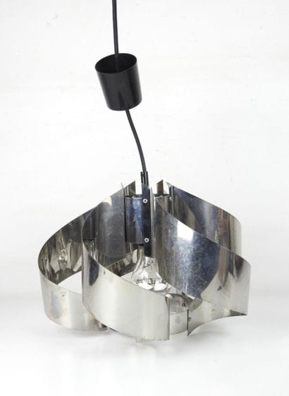 TAPPITAL (Italy): Suspension lamp in chromed...