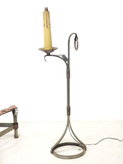 Jean-Pierre RICKAERT (20th century): Wrought-iron...