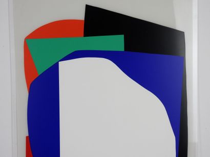 Gina PANE (1939-1990)
Abstract composition.
Color...