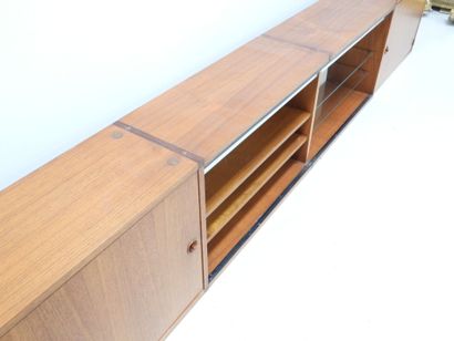 WALL CABINET opening with two solid doors...