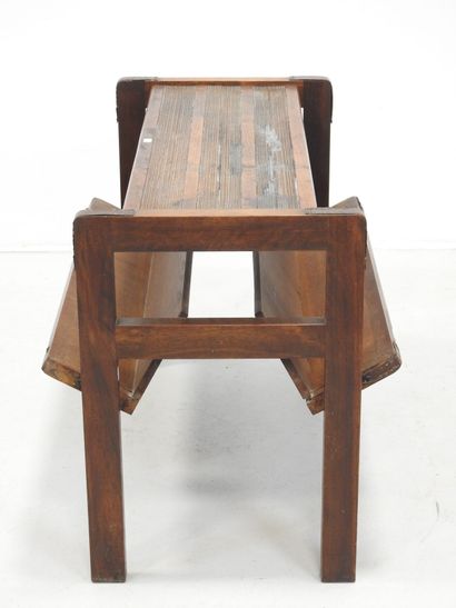 Jacques ADNET (1909-1984): Magazine table...
