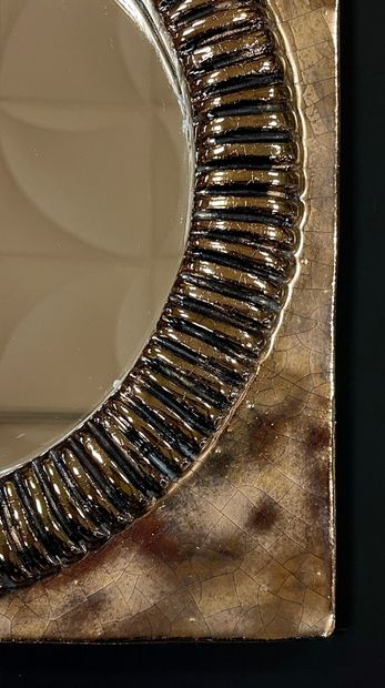 Mithé ESPELT (1923-2020): 
Very rare kiln-cracked...