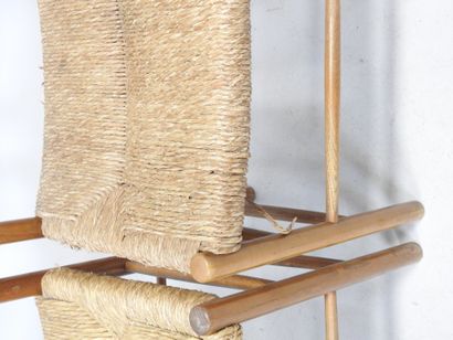 Robert SENTOU (1922-2008): Four chairs in...