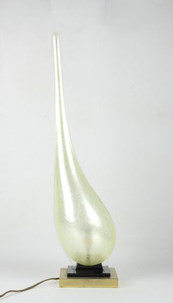 Michel DUMAS (20th century). Large drop-shaped...