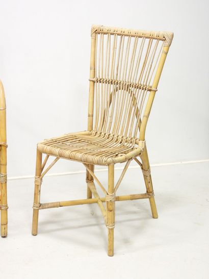 Adrien AUDOUX et Frida MINNET (XXe). Mobilier...