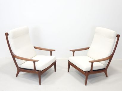 Edvard VALENTISEN (20th): Pair of comfortable...