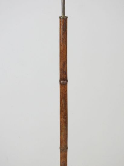 KOBIS & LORENCE: Bamboo and brass two-light...