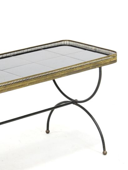JANSEN (in the style): Coffee table with...