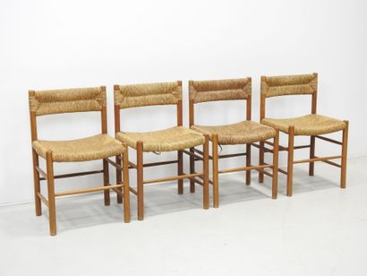 Robert SENTOU (1922-2008): Four chairs in...