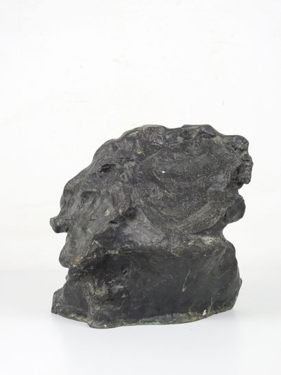 Claude MARY (1929 - 2016): Ephebe head in...