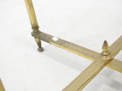 Maison CHARLES (in the style): Brass coffee...
