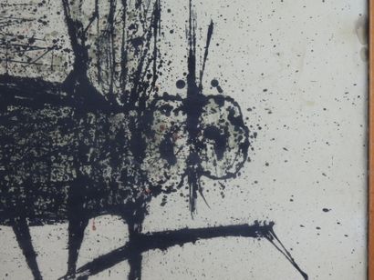 Maurice LEGENDRE (born 1928): The fly. Lithograph....