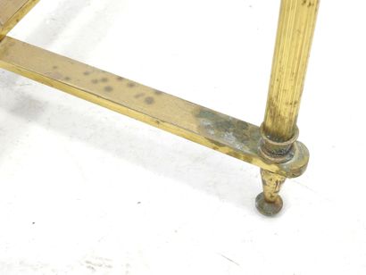 Maison CHARLES (in the style): Brass coffee...