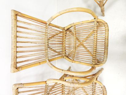 Adrien AUDOUX et Frida MINNET (XXe). Mobilier...