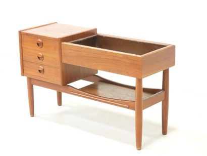 Arne Wahl IVERSEN (1947-2006): Rosewood planter...