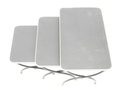Jacques ADNET (in the style): Three nesting...