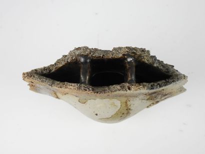 François MARECHAL (né en 1945) : Vase lenticulaire...