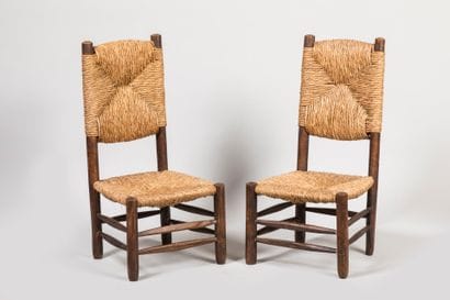 Attributed to Charlotte PERRIAND: Pair of...