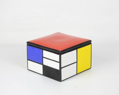 Richard MISHAAN - New york. Covered polychrome...