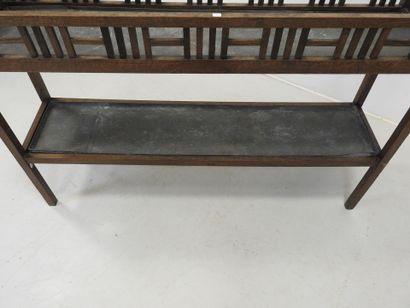 SECESSION VIENNOISE: Rectangular wooden planter...