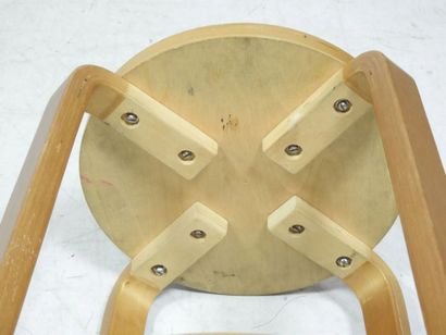 After Alvar AALTO (1898-1976)
High stool...