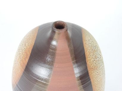 Henri VOLPEI (Auch): Stoneware vase with...