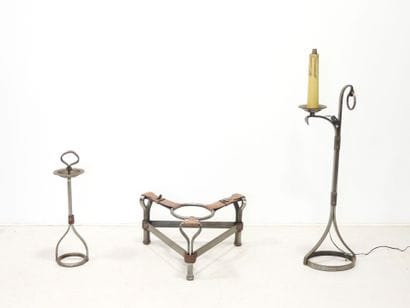 Jean-Pierre RICKAERT (20th century): Wrought-iron...