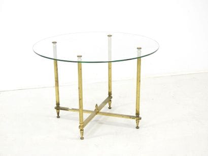Maison CHARLES (in the style): Brass coffee...