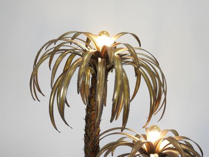 MAISON JANSEN (attributed to).
Three-light...