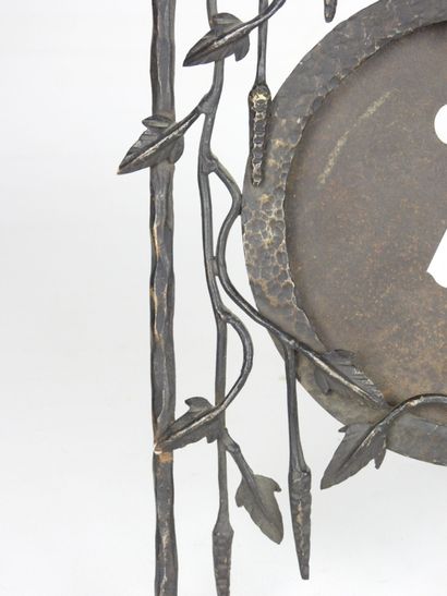 PHOTO FRAME in wrought iron with foliage...