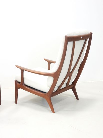 Edvard VALENTISEN (20th): Pair of comfortable...