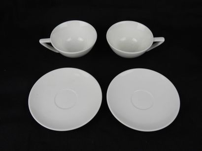 White porcelain tea/coffee set including...