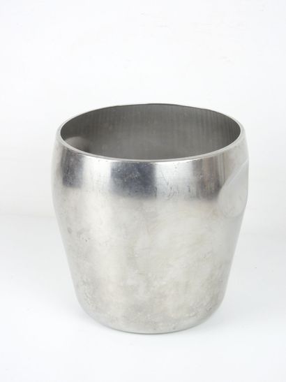 ALESSI. Stainless steel champagne bucket....