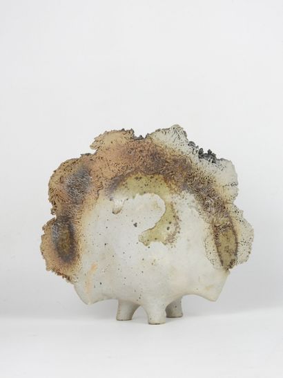 François MARECHAL (né en 1945) : Vase lenticulaire...