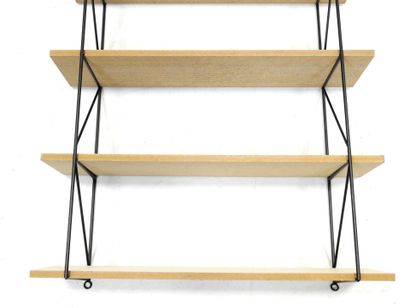 TOMADO: Wall shelf with four levels of shelves....