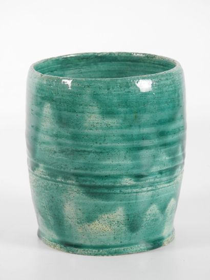 Jean BESNARD (1889-1958) : Vase cylindrique...