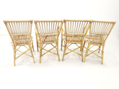 Adrien AUDOUX et Frida MINNET (XXe). Mobilier...