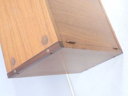 WALL CABINET opening with two solid doors...