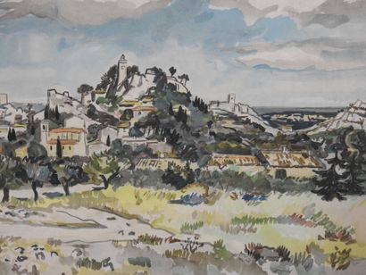Yves BRAYER (1907-1990)
Paysage d'Eygaliere
Lithographie...