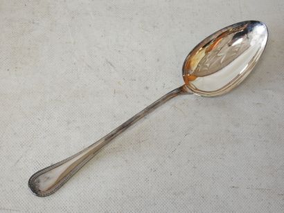 CHRISTOFLE
Silver-plated ragout spoon 