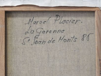 Marcel PLACIER - Saint Jean de Mont - XX...