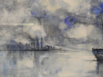 Jean-François PIERRE (1936-2020)
Bateaux...