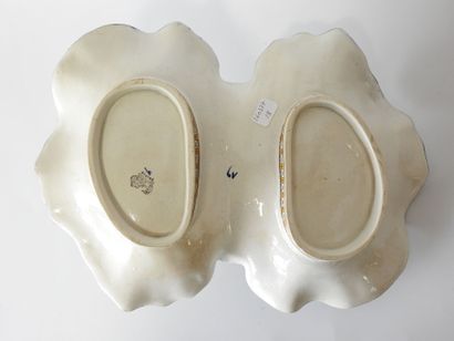 GIEN
Plat mendiant en faience modèle 
