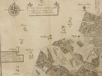 Nicolas de FER (1647?-1720)
Forest de Biéré...